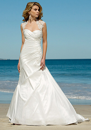 Beach Wedding Inspired Wedding Gowns